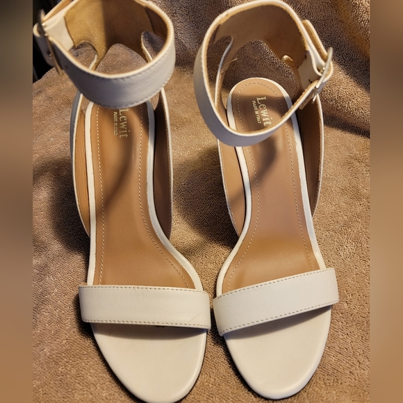Lewit white heels made in Italy Size 36 / 5.5 - Picture 2 of 6